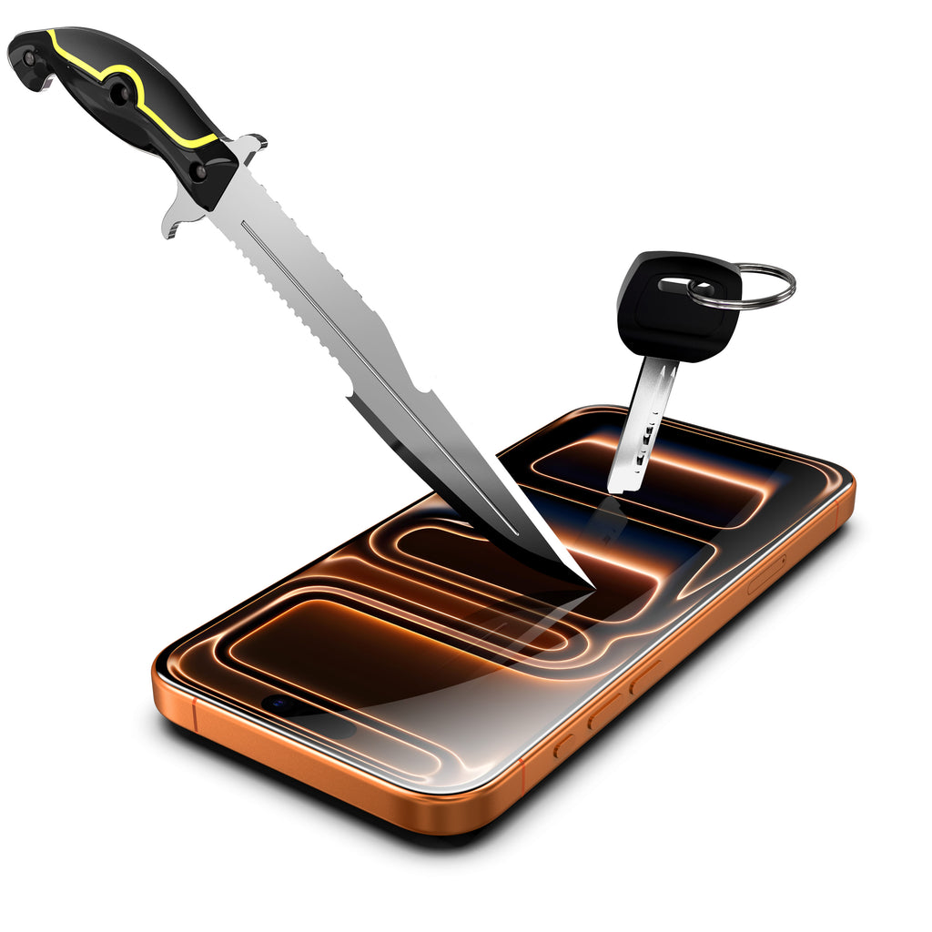 GigaPaket Panzerglas Schutzfolie – 9H Hartglas, HD & Privacy Optionen, Kratzfest & Blasenfrei – kompatibel mit iPhone 17/17 Pro / 17 Pro Max / 17 Air (Iphone 17 - Privacy)